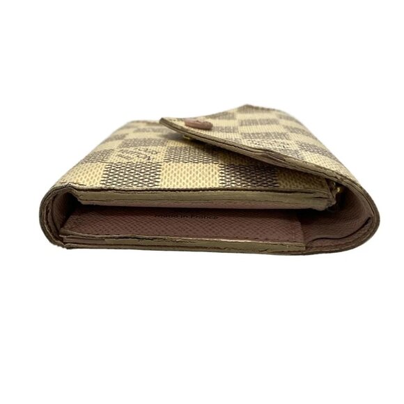 LOUIS VUITTON Portefeuille Victorine N64022 Rose Ballerine Damier - Picture 3 of 13